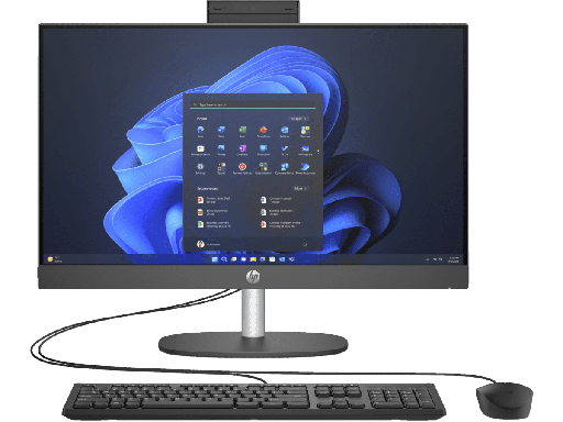 [197961767933] AIO HP 240 G10 CORE I3 N300 256GB 8GB 23.8" NEGRO W11P 9P4K0LA GARANTIA CON FABRICANTE