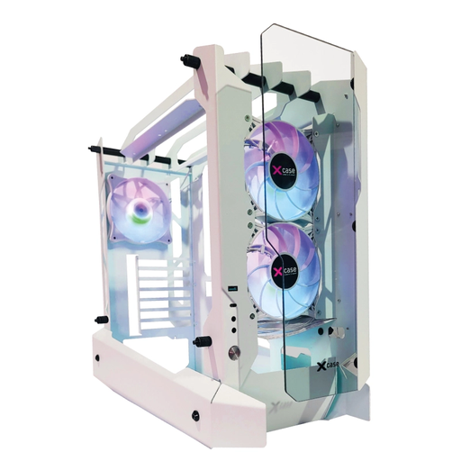 [723707990183] GABINETE XCASE FREEZER RGB BLANCO CRISTAL M-ATX 3VENT GGFREE3TO-B 11M DE GARANTIA