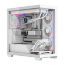 GABINETE BALAM RUSH TANK POLAR 7900 BLANCO ATX 5VENT ARGB USB-C CRISTAL S/FUENTE BR-941488 11M DE GARANTIA