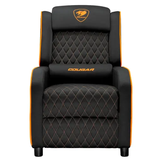 [192554007342] SILLON COUGAR RANGER ONE BLACK/ORANGE ERGONOMICO 3MRAOORB.0001 SIN GARANTIA
