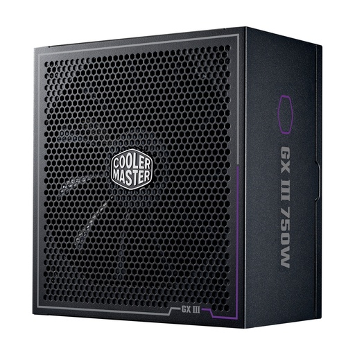 [884102108365] FUENTE COOLER MASTER GX III 750W 80 PLUS GOLD MODULAR MPX-7503-AFAG-BUS 11M DE GARANTIA