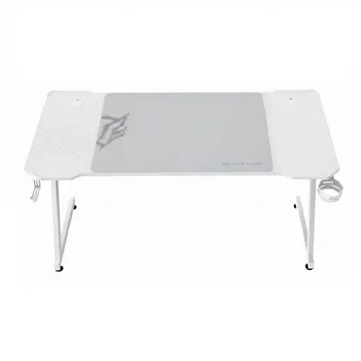 [7506215941426] ESCRITORIO GAMER BALAM RUSH ERGONOMICO OLYMPUS SPOT MRX4000 BLANCO ESTRUCTURA Z 120X60CM SOPORTA HASTA 100 KG BR-941426 06M DE GARANTIA