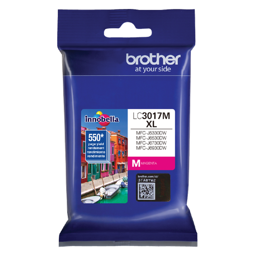 [012502645931] CARTUCHO BROTHER LC3017M MAGENTA 550 PAGINAS SIN GARANTIA