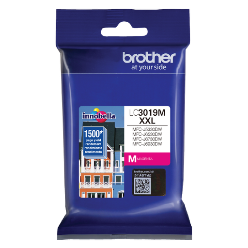 [012502645979] CARTUCHO BROTHER LC3019M  MAGENTA 1500 PAGINAS SINM GARANTIA