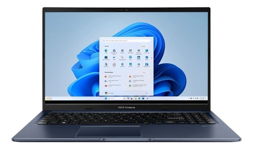 [197105744684] LAPTOP ASUS VIVOBOOK CORE I5 1235U 256GB SSD 8GB DDR4 15.6" FHD TEC/ING W11H AZUL F1504ZA-WH52 90NB1021-M02810 1AÑO DE GARANTIA