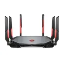 ROUTER MSI RADIX AXE6600 6E TRI-BAND 4804MBITS 2.4/5/6GHZ RADIX AXE6600 WIFI 6E TRI-BAND GAMING ROUTER 11M DE GARANTIA