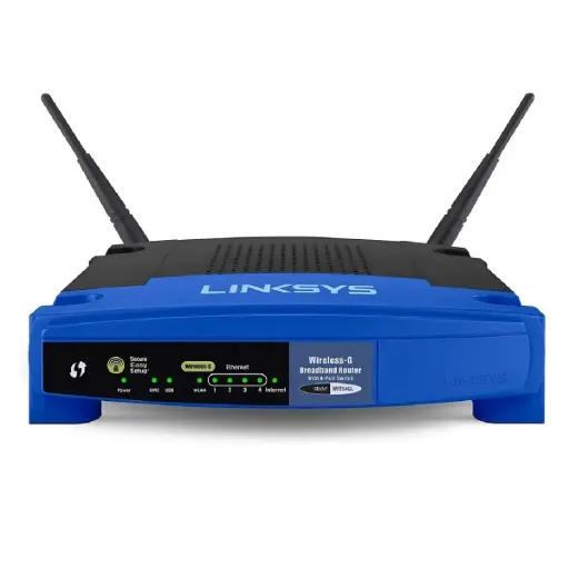 [745883567959] ROUTER LINKSYS WRT54GL 54MBPS 2.4GHZ WRT54GL 3M DE GARANTIA