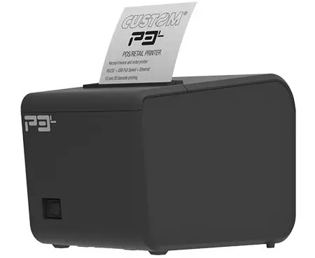 [662987043717] MINIPRINTER CUSTOM P3L TERMICA SERIAL/USB/RS-232 80MM 911MX010100733 6M DE GARANTIA