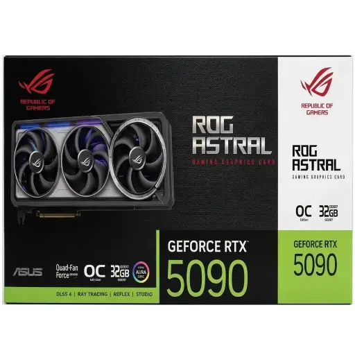 [197105890299] TARJETA DE VIDEO NVIDIA GEFORCE RTX5090 32G OC GDDR7 ASUS ROG ASTRAL 90YV0LW0-M0AA00 12M DE GARANTIA