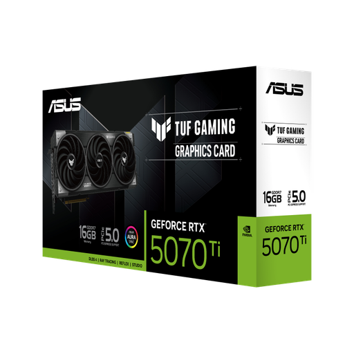 [197105878068] TVIDEO ASUS PRIME RTX 5070 TI 16GB GDDR7 HDMI DP PRIME-RTX5070TI-16GB 90YV0MF1-M0AA00 1AÑO DE GARANTIA