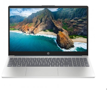 [198122985135] LAPTOP HP CORE I5 1235U 256GB SSD 8GB DDR4 15.6" FHD TEC/ING W11H PLATA 15-FD0095WM A2BZ9UA 1AÑO DE GARANTIA