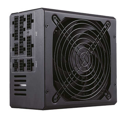 [7502262800204] FUENTE NACEB GN-1000 1000W 80PLUS GOLD ATX MODULAR NEGRO NA-0627 11M DE GARANTIA