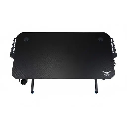 [7502262800341] ESCRITORIO GAMER NACEB ERGONOMICO NEGRO 130X60CM SOPORTA HASTA 70 KG NA-0628 6M DE GARANTIA