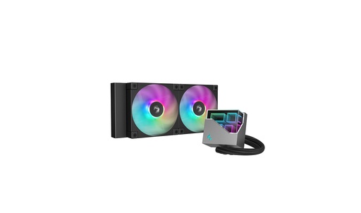 [6933412728894] ENFRIAMIENTO DEEPCOOL LT240 NEGRO ARGB 240MM LGA1700/AM5 R-LT240-BKAMNC-G-1 11M DE GARANTIA
