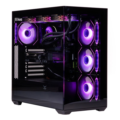 [7502262801232] GABINETE NACEB NEBULA GAMER M-ATX ARGB 4VENT S/FUENTE CRISTAL NEGRO NA-0637N 11M DE GARANTIA