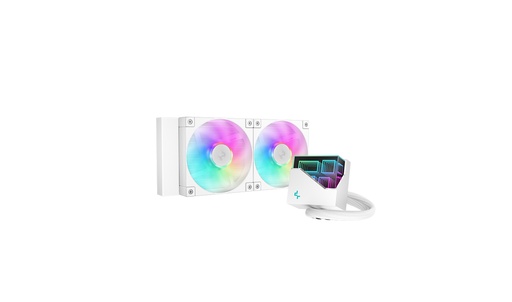 [6933412728900] ENFRIAMIENTO DEEPCOOL LT240 BLANCO ARGB 240MM LGA1700/AM5 R-LT240-WHAMNC-G-1 11M DE GARANTIA
