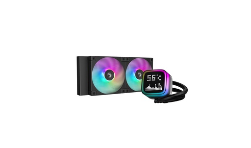 [6933412728955] ENFRIAMIENTO DEEPCOOL LP240 NEGRO 240MM LGA1700/AM5 R-LP240-BKMSNC-G-1 11M DE GARANTIA