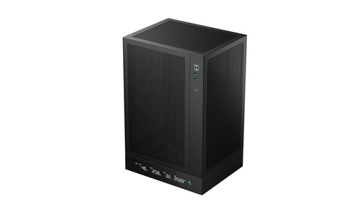 [6933412774228] GABINETE DEEPCOOL CH170 DIGITAL NEGRO ITX S/FUENTE R-CH170-BKNPI0D-G-1 11M DE GARANTIA