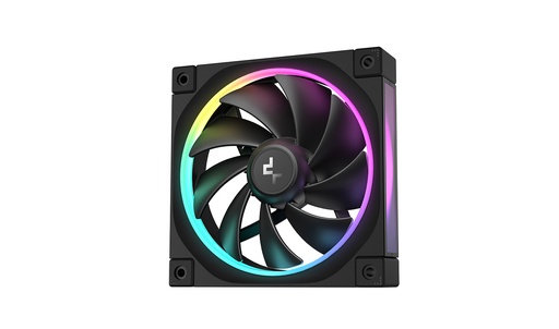 [6933412711063] VENTILADOR DEEPCOOL FL12 NEGRO RGB 120MM R-FL12-BKAPN1-G 11M DE GARANTIA