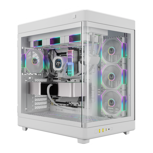 [848475010038] GABINETE GAMDIAS NESO P1 PRO BLANCO E-ATX ARGB S/FUENTE CRISTAL GABINETE GD-NESO P1 PRO WW 11M DE GARANTIA