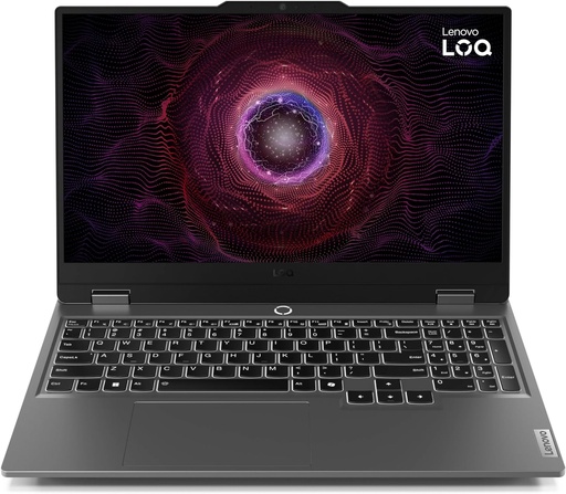 [198154466565] LAPTOP LENOVO LOQ RYZEN 7 7435HS 512GB SSD 16GB DDR5 RTX 4070 15.6" FHD TEC/ING W11H GRIS 15ARP9 83JC009CUS 1AÑO DE GARANTIA