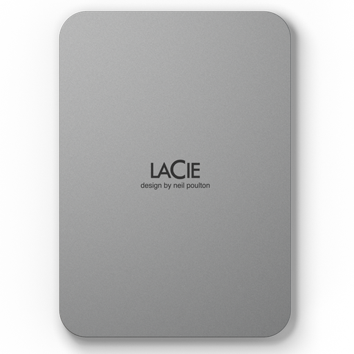 [763649174364] DD EXTERNO LACIE MOBILE DRIVE PLATA 5TB 2.5 USB-C STLP5000400 11M DE GARANTIA