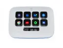 TECLADO ELGATO STREAM DECK NEO 8 TECLAS USB 2.0 BLANCO 10GBJ9901 11M DE GARANTIA