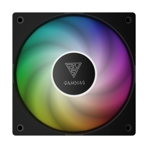 [848475011059] VENTILADOR GAMDIAS NOTUS M1 1X120 NEGRO ARGB NOTUS M1-1201 ARGB 3M DE GARANTIA1