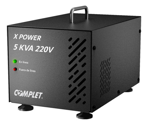 [7501693403985] REGULADOR 5000VA 5000W COMPLET XPOWER 5KVA 220V ERV-10-008 1C 11M DE GARANTIA