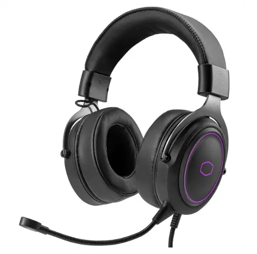 [884102128806] DIADEMA COOLER MASTER CH351 GAMER NEGRO 3.5MM BLUETOOTH USB-C 100HZ-1KHZ MIC FLEXIBLE DESMONTABLE CH-351 11M DE GARANTIA