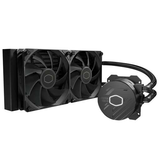 [884102111044] ENFRIAMIENTO COOLER MASTER MASTER LIQUID 240L CORE LGA 1700 AM5 NEGRO MLW-D24M-A17PK-R1 11M DE GARANTIA