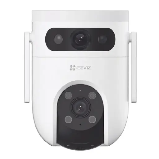 [6941545632599] CAMARA DE SEGURIDAD EZVIZ H9C 2K DUAL 3MP MAX-512GB CS-H9C MICRO SD BLANCO CS-H9C 11M DE GARANTIA