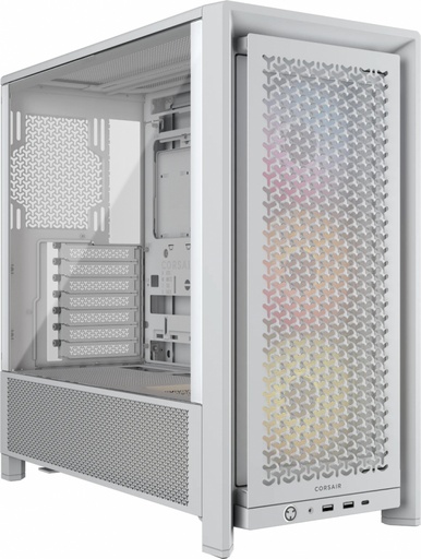 [840440487722] GABINETE CORSAIR FRAME 4000D RS ARGB M-ATX BLANCO CC-9011297-WW 11M DE GARANTIA