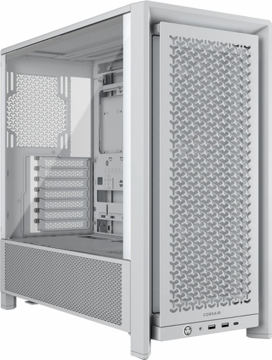 [840440496588] GABINETE CORSAIR 4000D RS M-ATX USB-C BLANCO CC-9011313-WW 11M DE GARANTIA