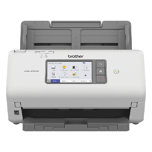 [012502666356] ESCANER BROTHER ADS4700W 40PPM ADF 1200X1200DPI WIFI USB DUPLEX COM/WIN/MAC ADS4700W GARANTIA CON FABRICANTE