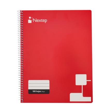 [7501811274787] CUADERNO NEXTEP NE-007R PROFECIONAL RAYAS 100 HOJAS SIN GARANTIA