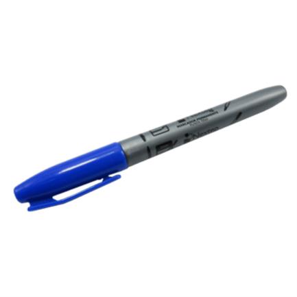 [7501811272035] MARCADOR PERMANENTE NEXTEP NE-072 AZUL PUNTO FINO C/12PZS SIN GARANTIA