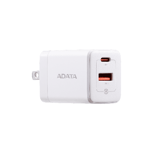 [842243034059] CARGADOR DE PARED ADATA 35W USB-C BLANCO CHARGERU-0352-QCPDWH 6M DE GARANTIA
