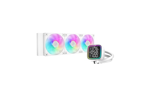 [6933412728740] ENFRIAMIENTO DEEPCOOL LD36 BLANCO 360MM LGA1700/AM5 R-LD360-WHDMMN-G-1 11M DE GARANTIA