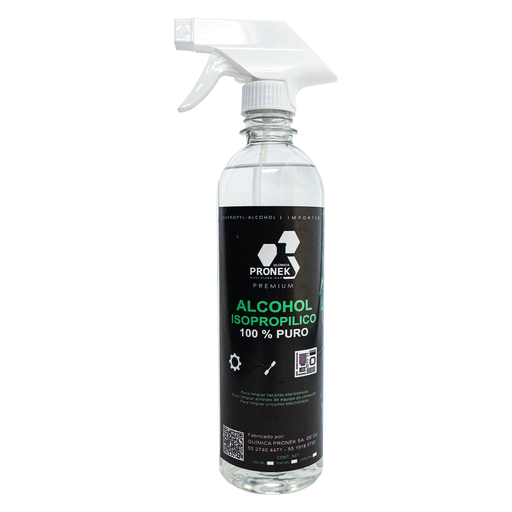 [662987044059] ALCOHOL ISOPROPILICO PRONEК PURO EN SPRAY 500ML SIN GARANTIA
