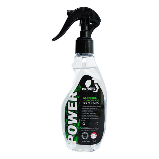[662987044066] ALCOHOL ISOPROPILICO PRONEК PURO EN SPRAY 275ML SIN GARANTIA