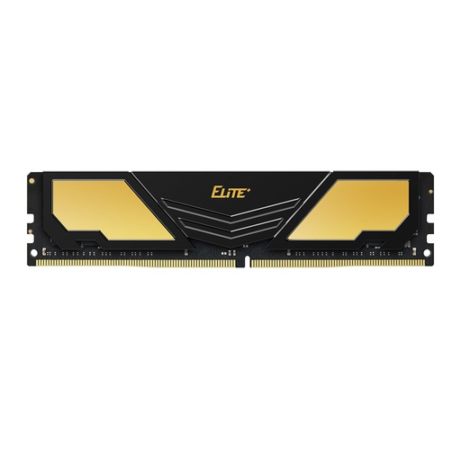 [765441648319] RAM TEAMGROUP ELITE PLUS DDR4 8GB 3200 NEGRO TPD48G3200HC2201 11M DE GARANTIA