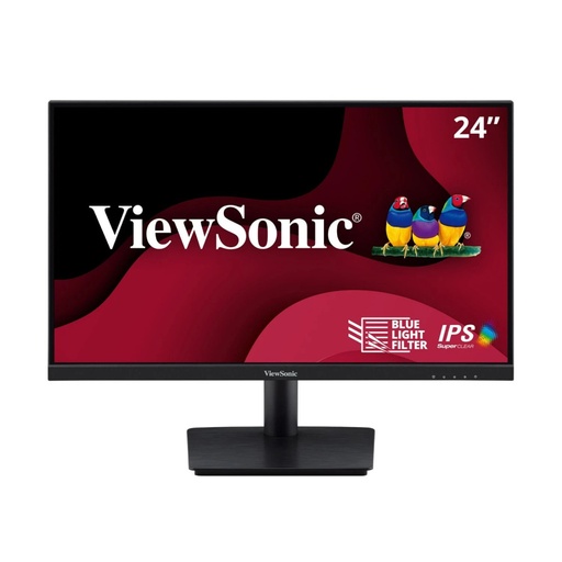 [766907019247] MONITOR 24 VIEWSONIC VA2409M 3MS 75HZ  FULL HD IPS ADAPTIVE SYNC GARANTIA CON FABRICANTE