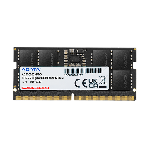 [4711085941114] RAM ADATA PREMIER SODDR5 LAP 32GB 5600MHZ AD5S560032G-S 1AÑO DE GARANTIA