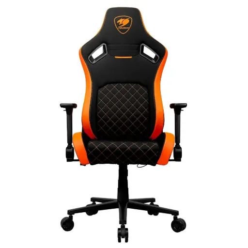 [192554007823] SILLA COUGAR DEFENSOR F NEGRO/NARANJA SOPORTA 120KG 3MDFFORB.0001 SIN GARANTIA