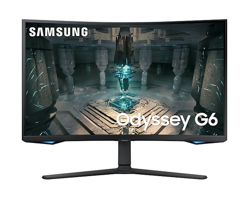 [8806094378160] MONITOR 32 SAMSUNG ODYSSEY G6 1MS 240HZ QHD GAMER VA CURVO FREESYNC LS32BG650ELXZX GARANTIA CON FABRICANTE