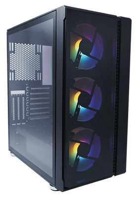 [7502262800488] GABINETE NACEB EVOTEC TOKYO NEGRO ATX CRISTAL TEMPLADO EV-1021 1M DE GARANTIA