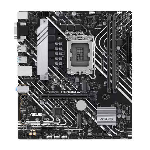 [197105293939] MOTHER INTEL H610M-A ASUS PRIME LGA1700 2xDDR5 96GB M-ATX 90MB1G20-M0EAY0 12M DE GARANTIA