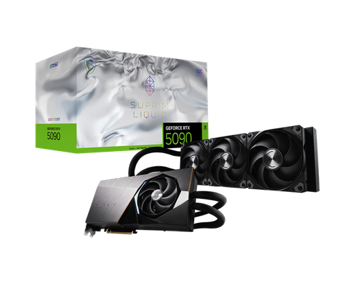 [824142397503] TARJETA DE VIDEO NVIDIA RTX5090 32GB GDDR7 MSI GAMING RTX 5090 32G SUPRIM LIQUID SOC 1AÑO DE GARANTIA