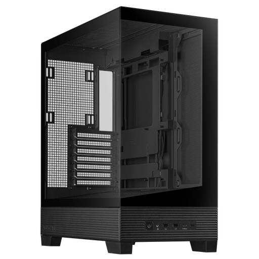 [197105798373] GABINETE ASUS A31 ATX NEGRO CRISTAL TEMPLADO 90DC00R0-B08000 SIN GARANTIA 